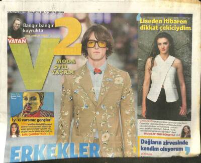 Vatan Gazetesi V2 Eki 27 Haziran 2015 - Berk Atan Kadında İlk Aradığı Şey Kendine Güvenmesi GZ99982 - 1