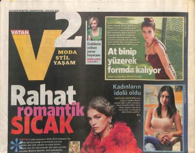 Vatan Gazetesi V2 Eki 28 Eylül 2013 - Hatice Şendil At Binip Yüzerek Formda Kalıyor GZ107777 - 1