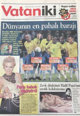 Vatan Gazetesi Vatan İki Eki 21 Haziran 2006- Manken Şarkıcılara Gülben Ergen Sahip Çıktı GZ36616 - 1