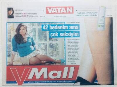 Vatan Gazetesi Vmall Eki 25 Mart 2005 - Selülit Kabusuna Son Verin GZ41562 - 1