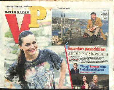 Vatan Gazetesi VP Eki 16 Şubat 2014 - Sedef Avcı Oğlum Doğunca Sedef Abla Oldum GZ101275 - 1