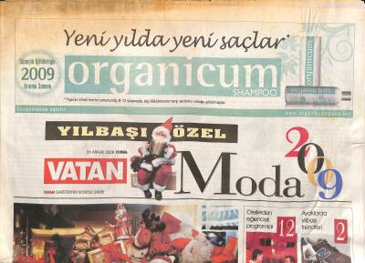 Vatan Gazetesi Yılbaşı Özel Moda Eki 26 Aralık 2008 - Hediye Seçemeyenler İçin 25 Farklı Alternatif GZ119604 - 1