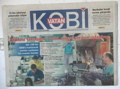 Vatan Kobi Gazetesi 21 Haziran 2006 - Ekonomideki Canlılık Ticariye Rekor Getirdi GZ7855 - 1