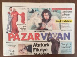 Vatan Pazar Gazetesi 16 Ocak 2005 - Kadıköy Lisesinin Simgesi Yıkılıyor GZ10095 - 1