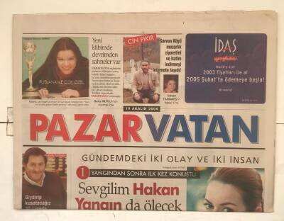 Vatan Pazar Gazetesi 19 Aralık 2004 - NBAda 3 Milyar Dolar Dönüyor GZ7695 - 1