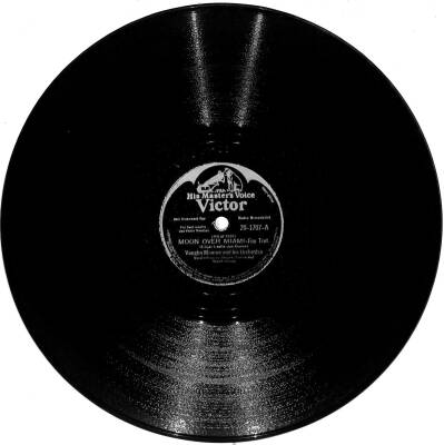 Vaughn Monroe And His Orchestra (1945,Canada, Jazz) – Moon Over Miami Racing With The Moon TAŞ PLAK (108.5) PLK18374 - 1