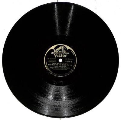 Vaughn Monroe And His Orchestra (1945,Canada, Jazz) – Moon Over Miami Racing With The Moon TAŞ PLAK (108.5) PLK18374 - 2