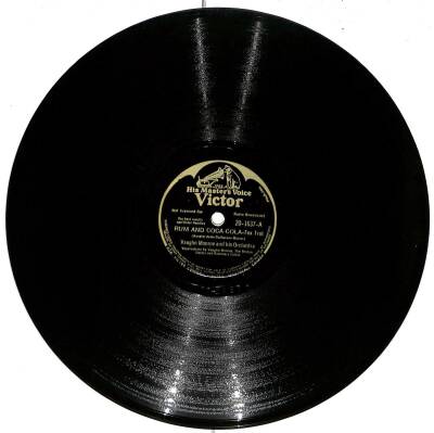 Vaughn Monroe And His Orchestra (1945,Canada, Jazz) – Rum And Coca-Cola There! Ive Said It Again TAŞ PLAK (108.5) PLK18377 - 1