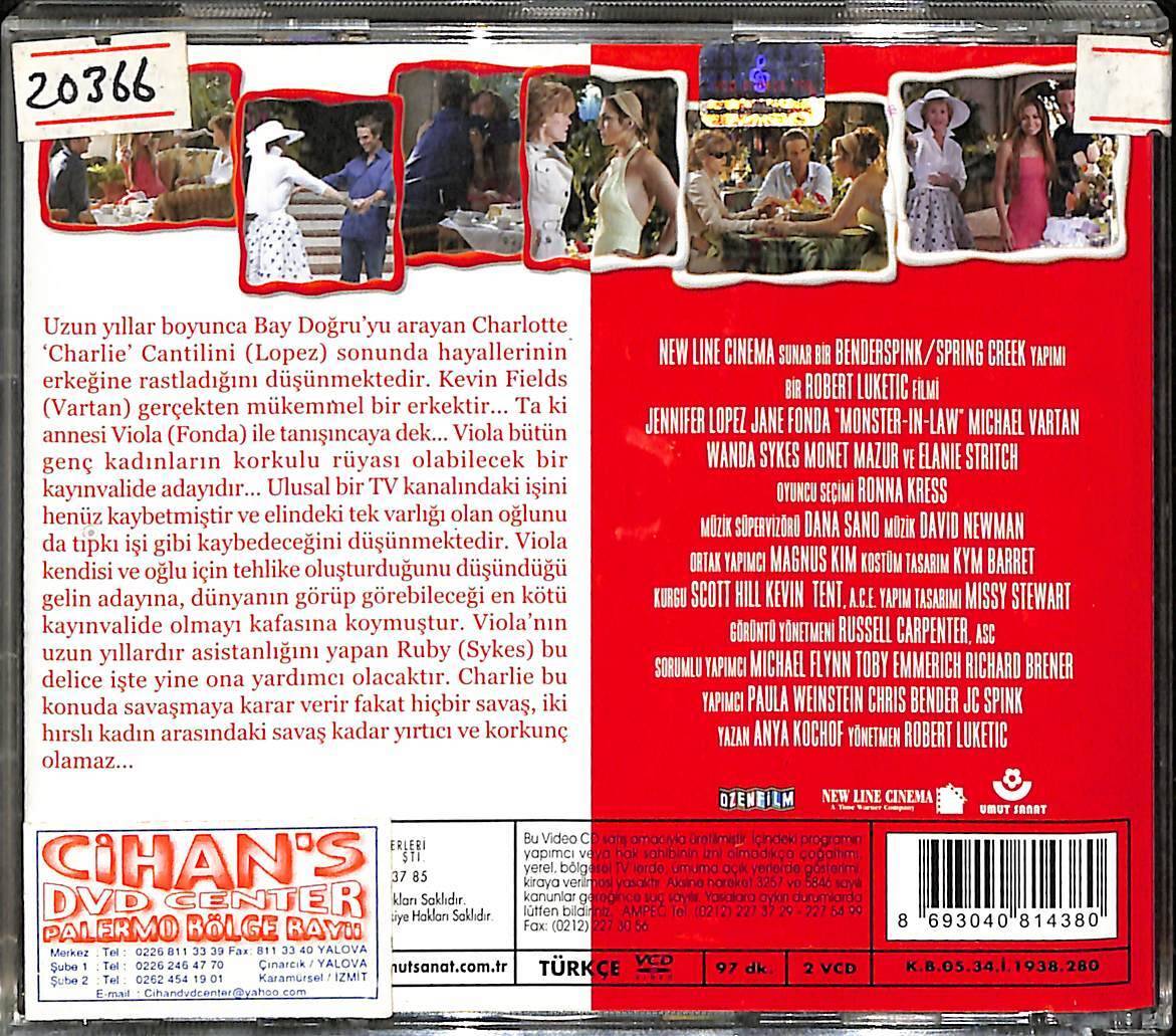 Vay Kaynanam Vay (Jennifer Lopez) VCD Film VCD15757 - 2