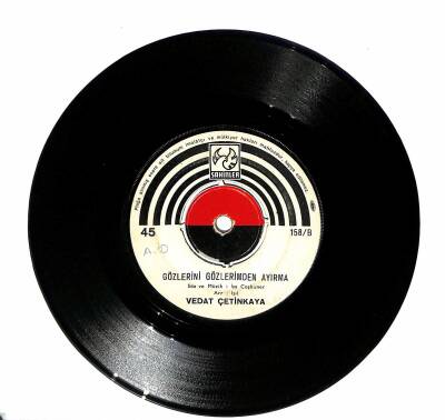 Vedat Çetinkaya - Sana Dönmek Ne Güzel / Gözlerini Gözlerimden Ayırma (10/7.5) PLK18607 - 2