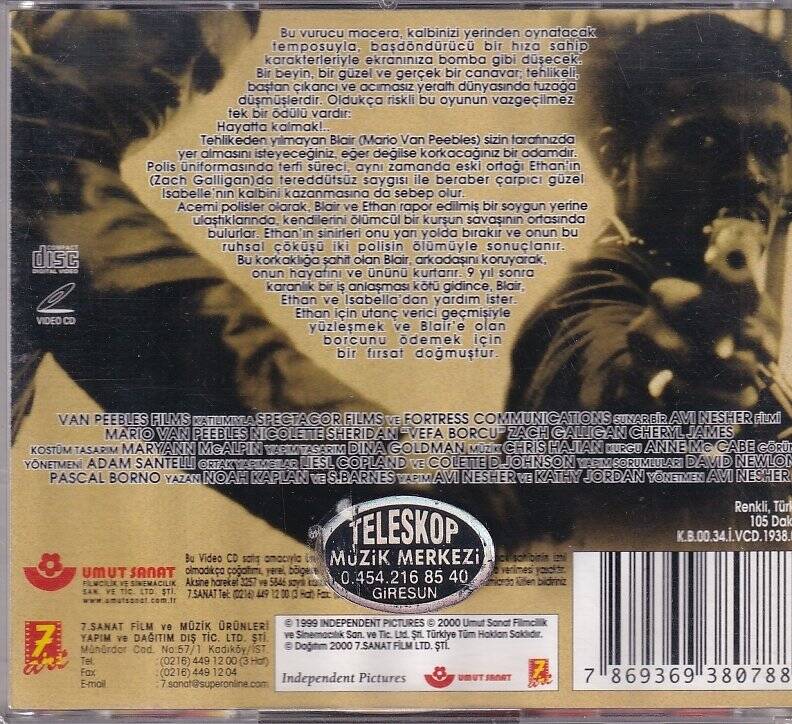 Vefa Borcu VCD Film VCD9602 - 2
