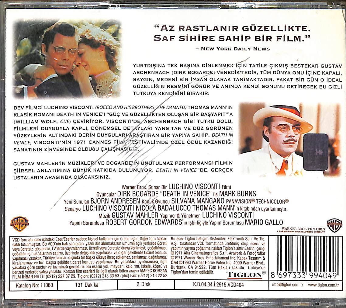Venedik'te Ölüm VCD Film (İkinci El - 10/7) VCD26642 - 2