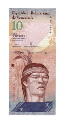 Venezuela 10 Bolivares 2009 ÇİL YKP8861 - Gökçekoleksiyon