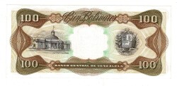 Venezuela 100 Bolivares 1992 ÇİL YKP8157 - 2