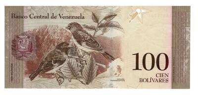 Venezuela 100 Bolivares 2011 ÇA YKP4068 - 2