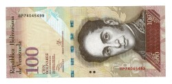 Venezuela 100 Bolivares 2013 ÇİL YKP6805 - 1