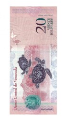 Venezuela 20 Bolivares 2013 - ÇİL YKP8957 - 2