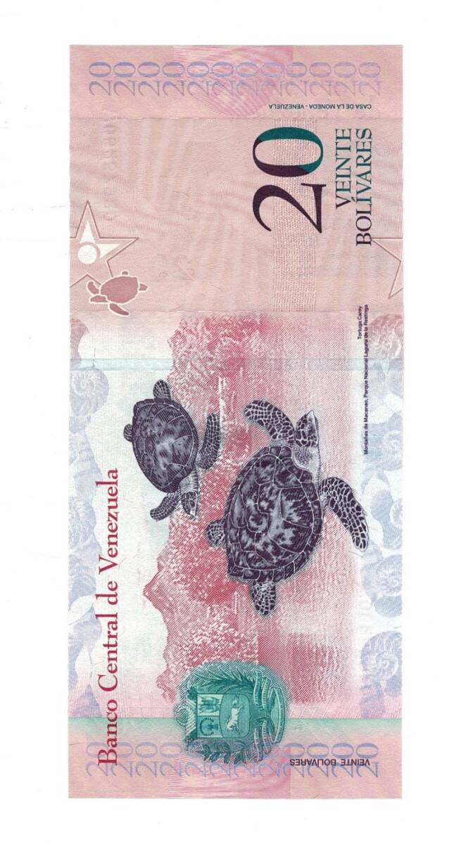 Venezuela 20 Bolivares 2013 - ÇİL YKP8957 - 2