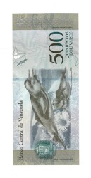 Venezuela 500 Bolivares 2016 - ÇİL YKP8967 - 2