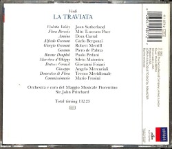 Verdi: La Traviata CD (İkinci El) CD3865 - 2