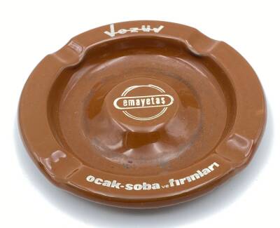 Vezüv Emayetaş Ocak Soba ve Fırınları Metal Eski Küllük AOB1872 (N) - 7