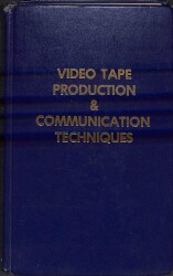 Video Tape Production & Communication Techniques NDR94085 - Gökçekoleksiyon