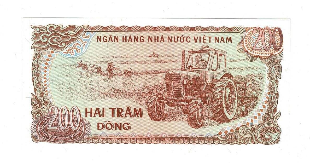 Vietnam 200 Dong 1987 ÇİL *Ho Chi Minh* YKP6423 - 2