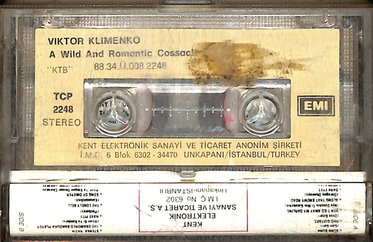 Viktor Klimenko - A Wild And Romantic Cossack Kaset (İkinci El Kaset) KST29747 - 2