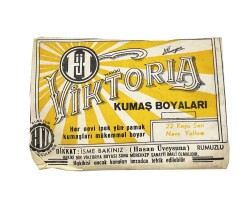 Viktoria Eski Kumaş Boyası (Koyu Sarı) AOB2384 (N) - 3