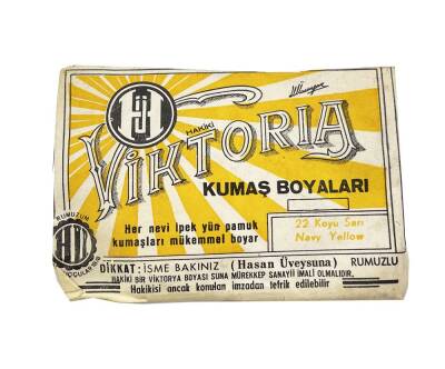 Viktoria Eski Kumaş Boyası (Koyu Sarı) AOB2384 (N) - 5