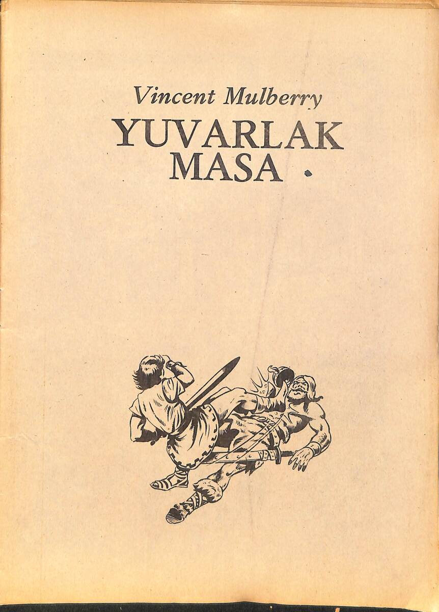 Vincent Mulberry - Yuvarlak Masa Çizgi Roman NDR98219 - 1