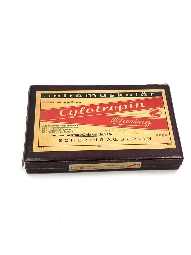Vintage Cylotropin 1935 İlaç Kutusu MDL177 - 1
