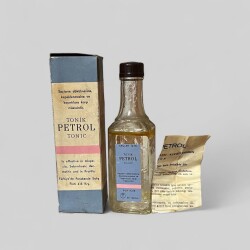 Vintage 1950 Petrol Tonıc İlaç Kutusunda Koleksiyonluk Tüketilmez MDL 396 - 1