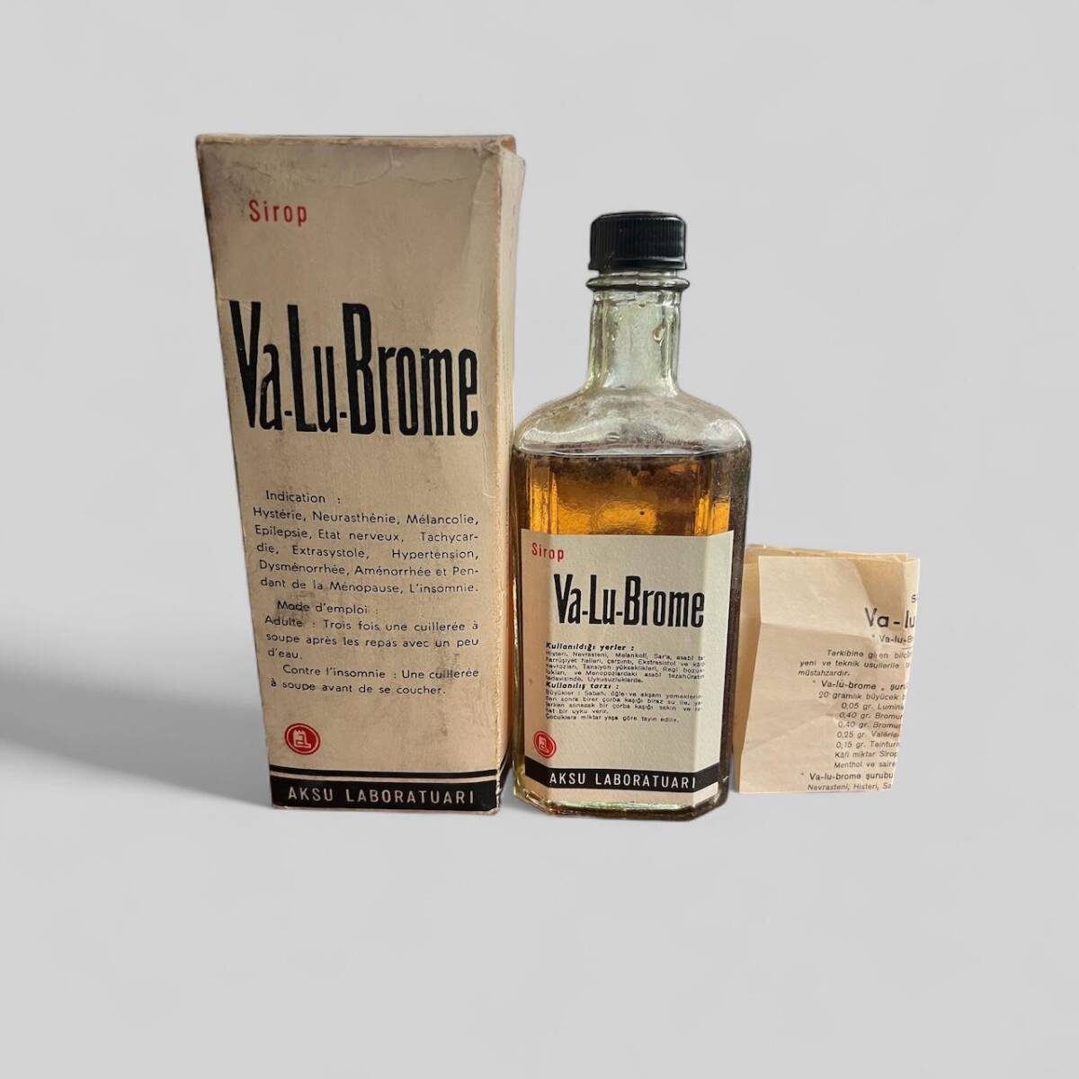 Vintage 1956 Va Brome İlaç Kutusunda Koleksiyonluk Tüketilmez MDL 395 - 1