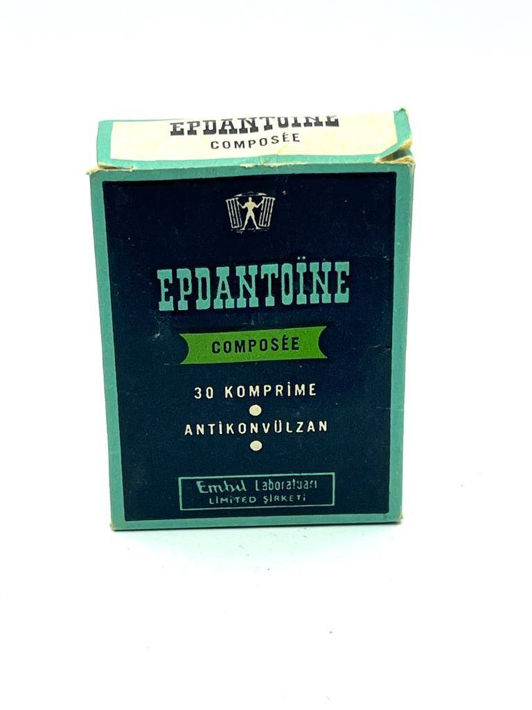 Vintage Epdantoıne Compsee 1952 İlaç Kutusu MDL192 (N) - 1