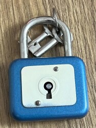 Vintage 1960's ABUS Alman Malı Asma Kilit AOB8842 - 3