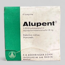 Vintage 1960s Alupent Kutusunda Koleksiyonluk Tüketilmez MDL 371 - 1