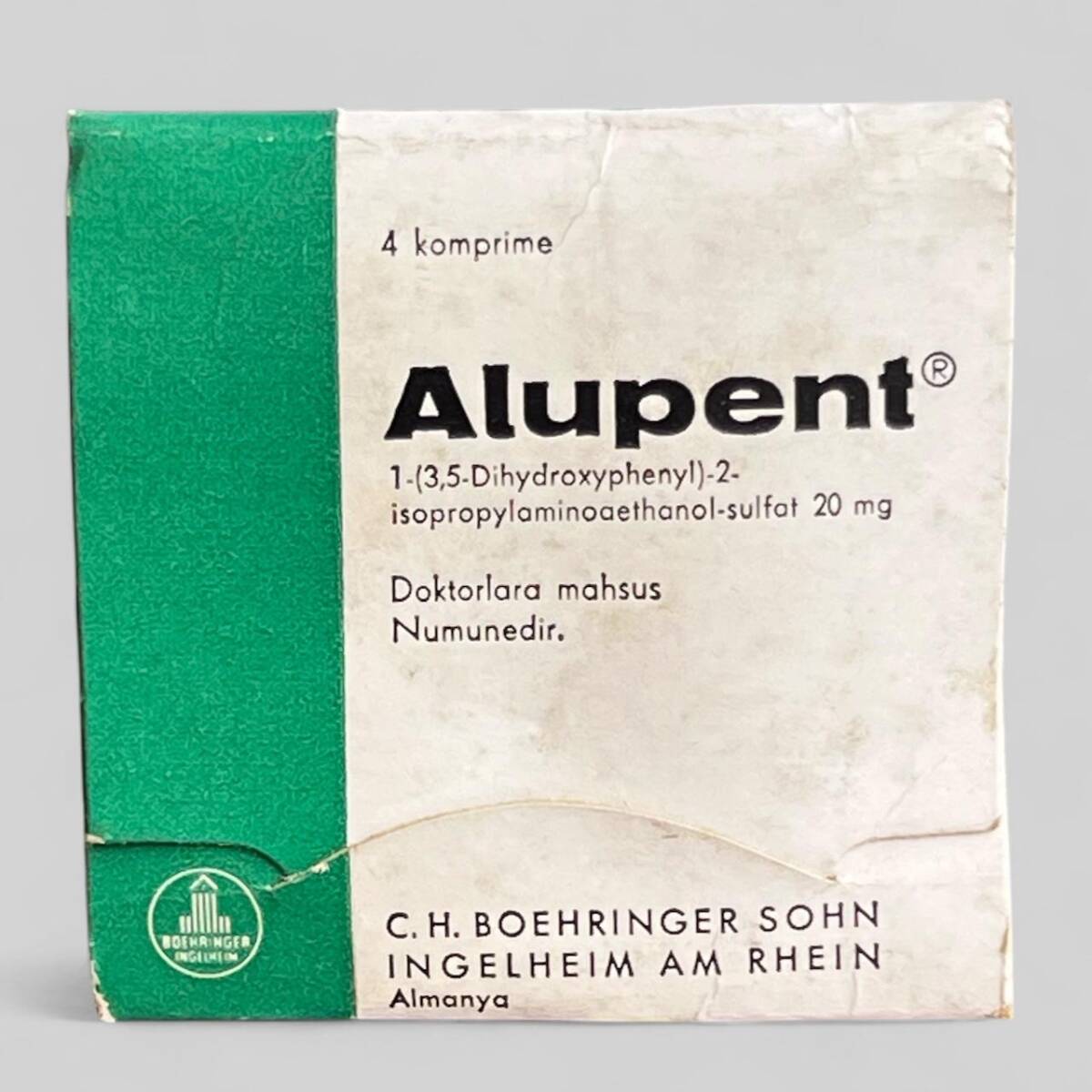 Vintage 1960s Alupent Kutusunda Koleksiyonluk Tüketilmez MDL 371 - 1