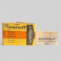 Vintage 1960s Grisovin Kutusunda Koleksiyonluk Tüketilmez MDL 386 - 2