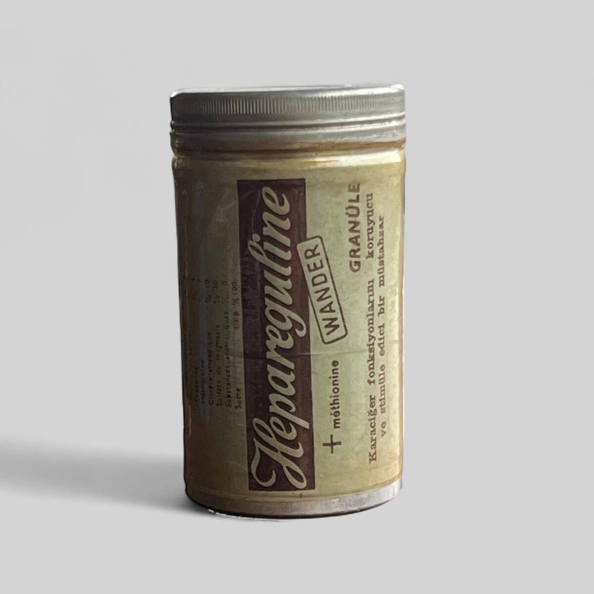 Vintage 1960S hEPAREGULİNE İlaç Kutusunda Koleksiyonluk Tüketilmez MDL 389 - 1