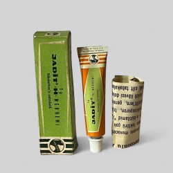 Vintage 1960s Jadit İlaç Kutusunda Koleksiyonluk Tüketilmez MDL403 - Gökçekoleksiyon