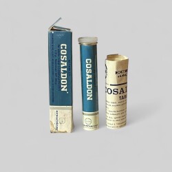 Vintage 1962 Cosaldon İlaç Kutusunda Koleksiyonluk Tüketilmez MDL407 - Gökçekoleksiyon