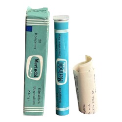 Vintage 1962 Merindol İlaç Kutusunda Koleksiyonluk Tüketilmez MDL446 - Gökçekoleksiyon