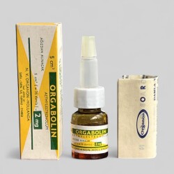 Vintage 1963 Orgabolin İlaç Kutusunda Koleksiyonluk Tüketilmez MDL441 - Gökçekoleksiyon