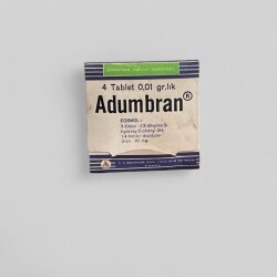Vintage 19650s Adumbran Kutusunda Koleksiyonluk Tüketilmez MDL 385 - 1