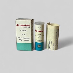 Vintage 1966 Atromid-s İlaç Kutusunda Koleksiyonluk Tüketilmez MDL428 - Gökçekoleksiyon