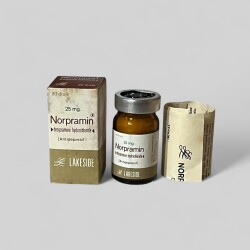 Vintage 1968 Norpramin İlaç Kutusunda Koleksiyonluk Tüketilmez MDL429 - Gökçekoleksiyon