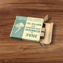 Vintage 1970's Enak ve Kombinak Dikiş Makinaları İçin Raptiye Teli AOB8639 - 2