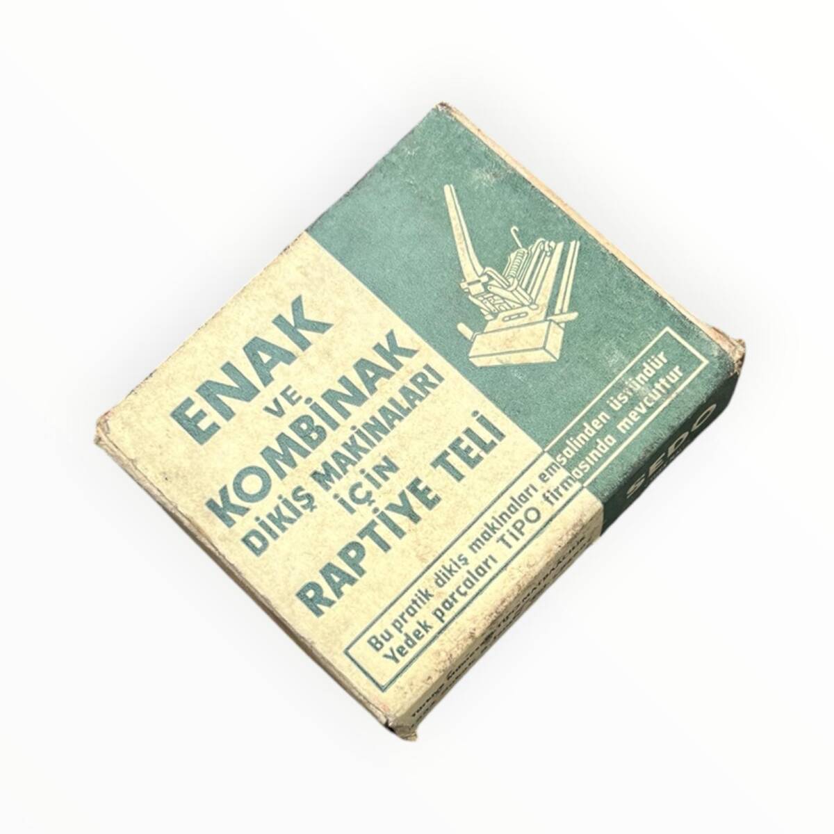 Vintage 1970's Enak ve Kombinak Dikiş Makinaları İçin Raptiye Teli AOB8639 - 1