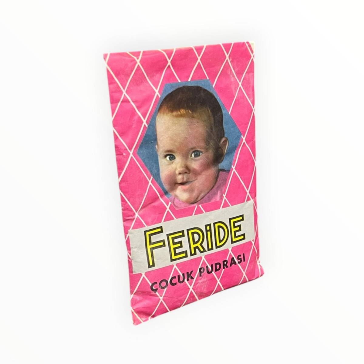  Vintage 1970's FERİDE Çocuk Pudrası AOB9023 - 1